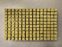 Grodan/Cultiwool Steinwolle Tray 150 (150 Stk. mit 2,5x2,5cm)