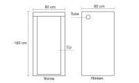 Homebox Ambient Q80+ (80x80x180cm)