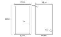 Homebox Ambient Q120+ (120x120x220cm)