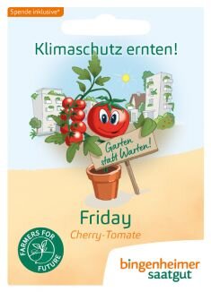Bingenheimer Friday Klimatomate - Aktionstüte zur Unterstützung von Fridays for Future