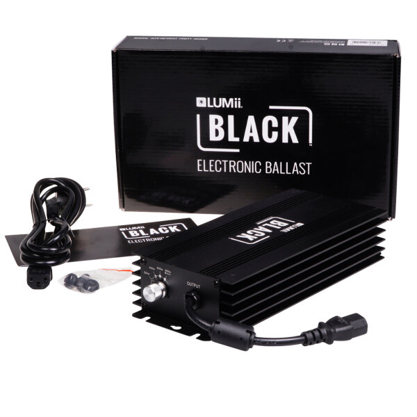 LUMii Black regelbares elektronisches Vorschaltgerät 600W 240V