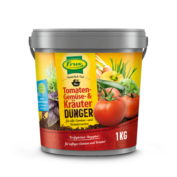 frux Bio Tomaten-, Gemüse­ &  Kräuterdünger  1Kg