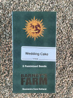 Barney`s Farm Seeds Wedding Cake, 3 Samen feminisiert