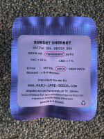 Mari Jane Seeds Sunset Sherbet, 3 Samen feminisiert